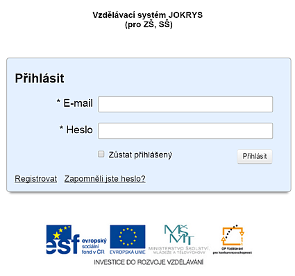 jokrys login